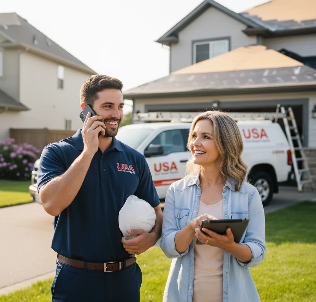 USA Roof Repair Experts customer support in Selah